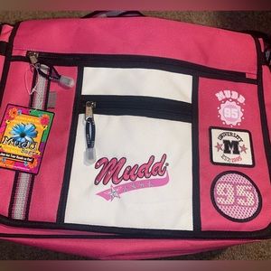 NWT MUDD Rare Vtg Messenger bag Pink